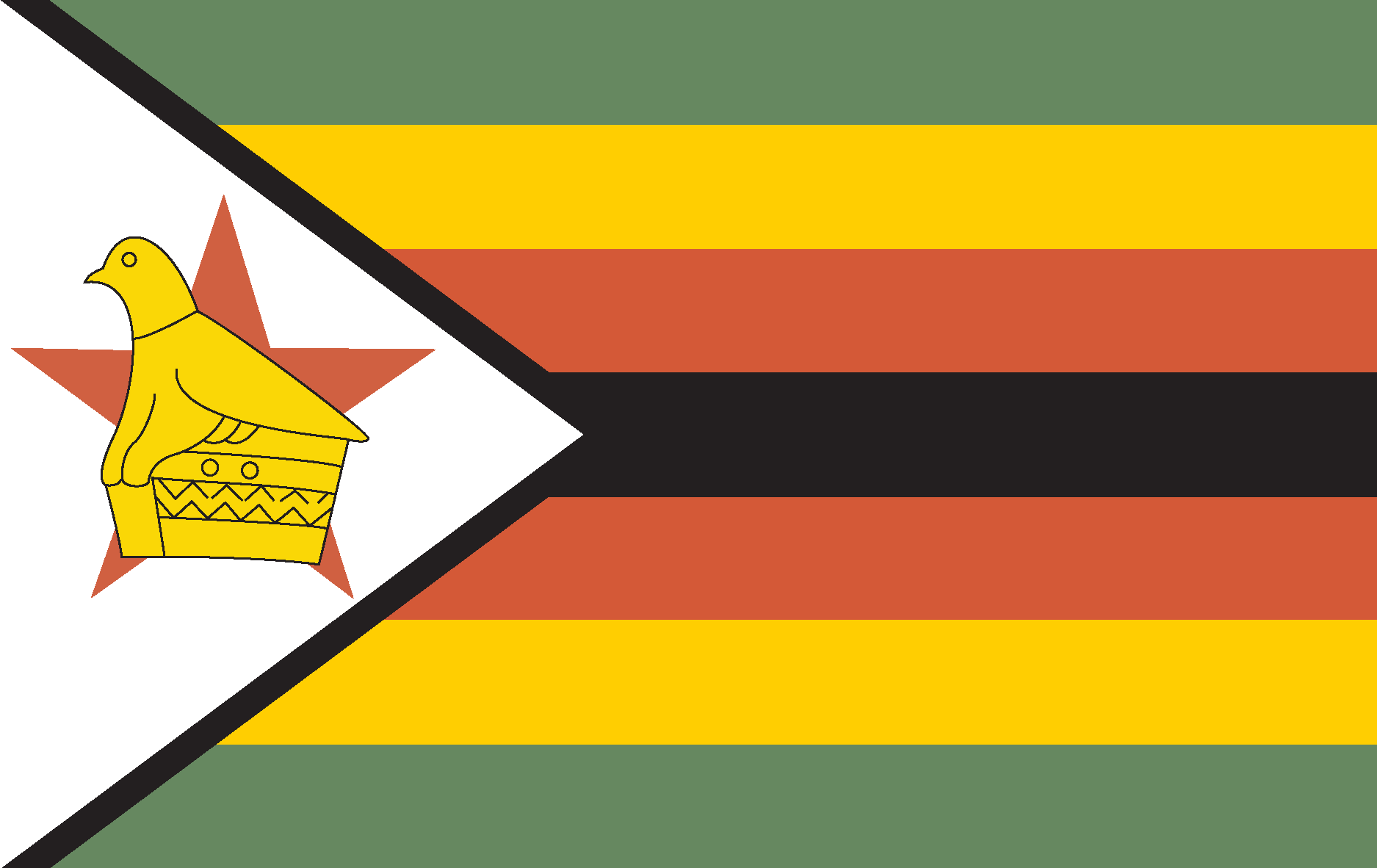 Zimbabwe Logo Vector