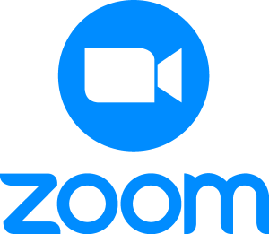 Zoom fondo blanco vertical Logo Vector