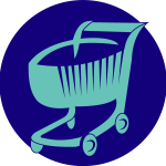 carrinho de Supermercado Logo Vector