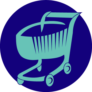 carrinho de Supermercado Logo Vector