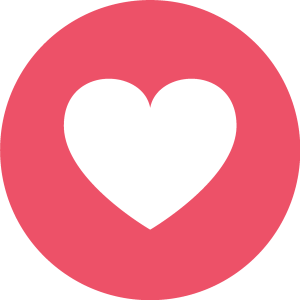 facebook love Logo Vector