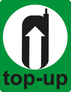 mobile e top up Logo Vector