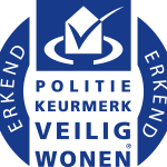 politie keurmerk veilig wonen Logo Vector