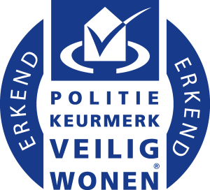 politie keurmerk veilig wonen Logo Vector