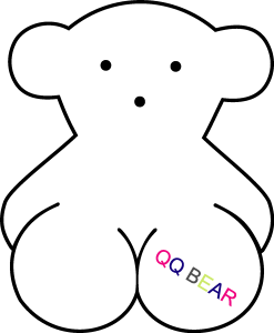 qq bear Logo Vector
