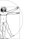 Vitruvian Logo Vector