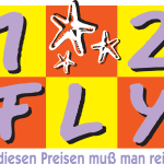 1 2 Fly Logo Vector