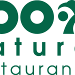 100% Natural Restaurantes Logo Vector