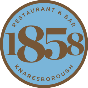 1858 Restaurant & Bar Logo Vector