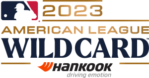 2023 American League Wild Card Series Logo Vector