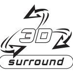 3D Surround Logo Vector