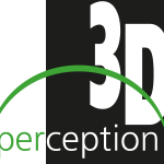 3D perception Logo Vector