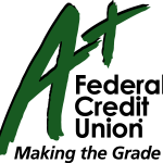 A+ Credit Union Logo Vector