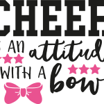 ATTITUDE WITH A BOW Logo Vector