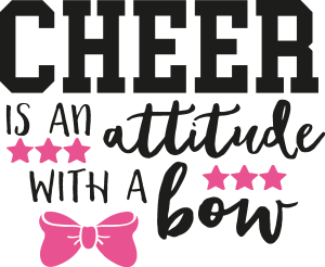 ATTITUDE WITH A BOW Logo Vector