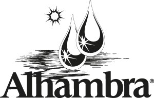 Alhambra Water Logo Vector