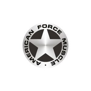 American Force Muscle Logo Vector