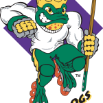 Anaheim Bullfrogs Logo Vector