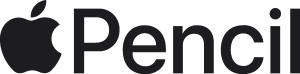 Apple Pencil Logo Vector