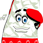 Arbys Oven Mitt Logo Vector