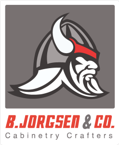 B.JORGSEN & CO. Cabinetry Crafters Logo Vector