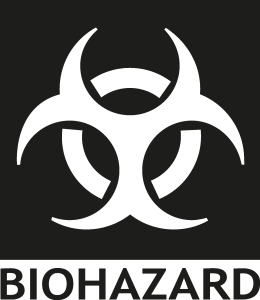 BIOHAZARD WARNING SIGN Logo Vector