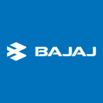 Bajaj White Logo Vector