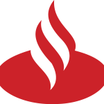 Banco Santander Icon Logo Vector