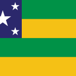 Bandeira Sergipe Logo Vector