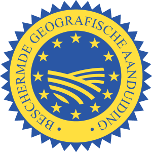 Beschermde Geografische Aanduiding (BGA) Logo Vector