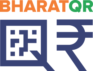 Bharat QR Logo Vector
