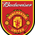 Budweiser Manchester United Tag Logo Vector