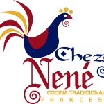 CHEZ NENЙ cocina tradicional Francesa Logo Vector