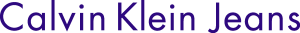 Calvin Klein Jeans Purple Logo Vector