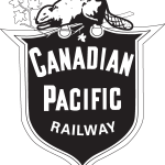 Canadian Pacific Railway black Logo Vector