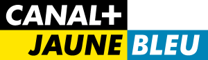 Canal+ Jaune Bleu Logo Vector