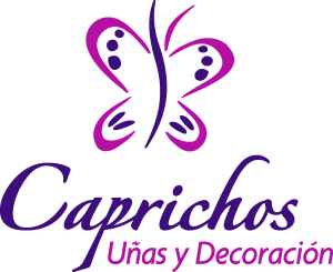 Caprichos Uñas Logo Vector