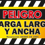 Carga larga y ancha Logo Vector