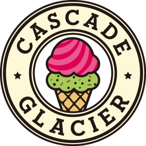 Cascade Glacier Logo Vector