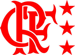 Clube de Regatas do Flamengo three star Logo Vector