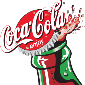 Coca Cola Cap Opening Logo Vector