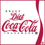 Coca Cola Diet Tag Logo Vector