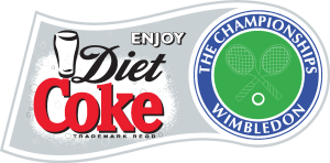 Coca Cola Diet Wimbledon Logo Vector