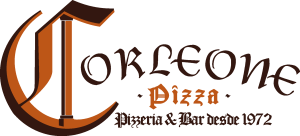 Corleone Pizza Logo Vector