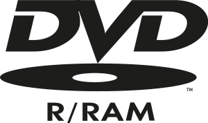 DVD R RAM Logo Vector