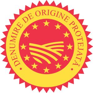 Denumirea de Origine Protejată (DOP) Logo Vector