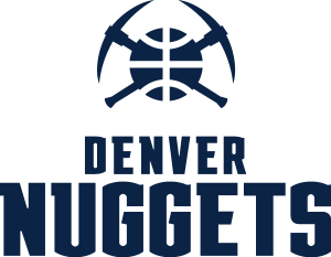 Denver Nuggets Wordmark Logo Vector