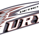 Detroit Fury Logo Vector