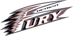 Detroit Fury Logo Vector