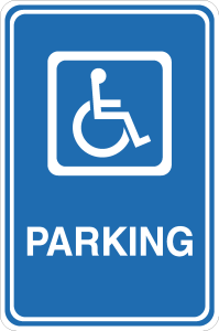Disabled parking Logo Vector